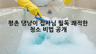 🐶🐱 평촌 댕냥이 집사님 필독! 쾌적한 청소 비법 공개! ✨